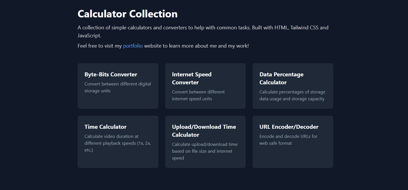 Calculator Collection