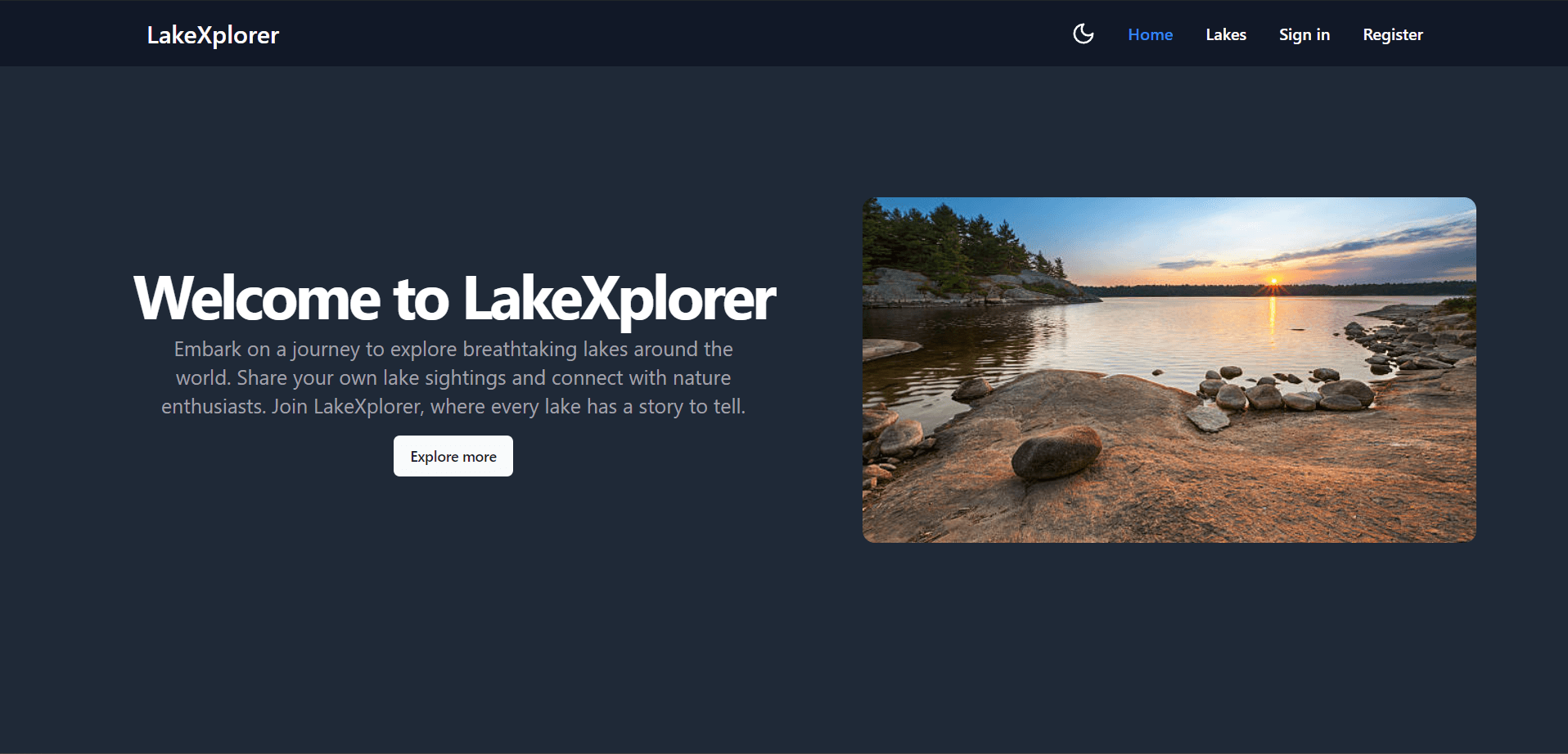 Lake Xplorer